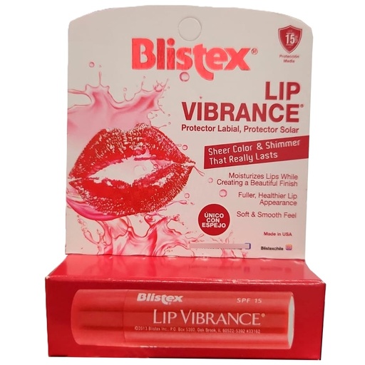 [7800008200739] Blistex Lip Vibrance FPS 15 Protector Labial 3,69 g Synthon