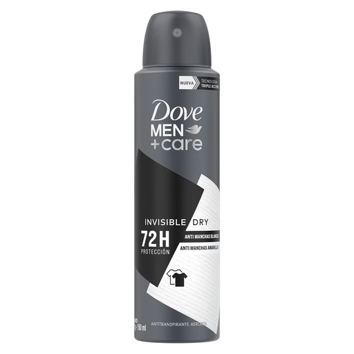 [7791293043265] Dove Men+Care Invisible Dry Antitranspirante Spray Hombre 150 mL Unilever