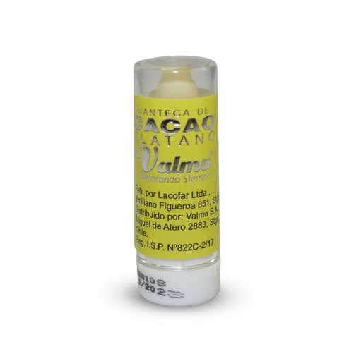 [7800044000683] Manteca de Cacao Plátano Barra Labial Valma