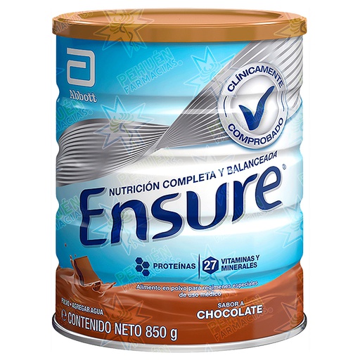 [8710428999481] Ensure Chocolate Alimento en Polvo 850 g Abbott