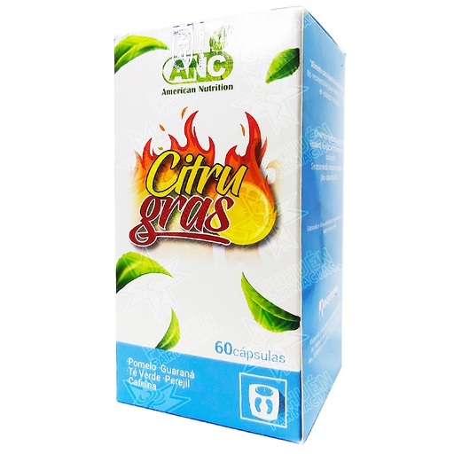 [7805357001921] Citrugras 60 Cápsulas Anc Ravepharma