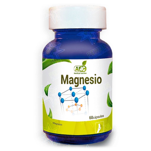[7805357000696] Magnesio 500 mg 60 Cápsulas Anc Ravepharma