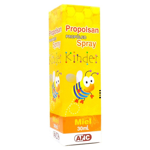 [7805357000849] Propolsan Kinder Miel Propóleo Spray 30 mL Anc Ravepharma