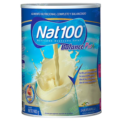 [7804617090187] Nat100 Balance Plus Alimento en Polvo 900 g Boston