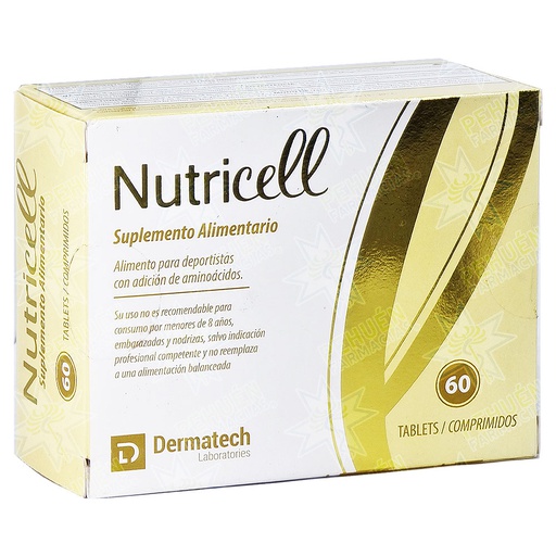 [0016463936886] Nutricell 60 Comprimidos Dermatech