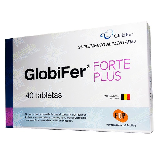[5425035664037] Globifer Forte Plus 40 Comprimidos Farmoquímica