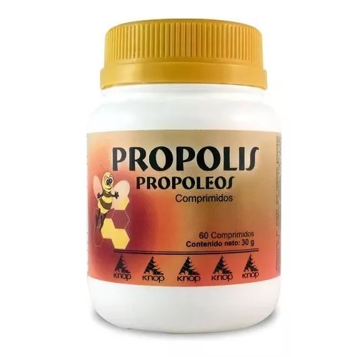 [7803504000025] Propolis 60 Comprimidos Knop Natural