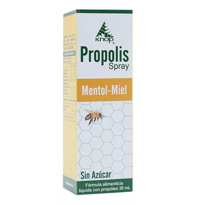 [7803504000124] Propolis Propóleo Spray Mentol-Miel 30 mL Knop Natural
