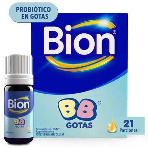 [7500435242172] Bion BB 1.000 mill. UFC/0,2mL Gotas Suspensión Oral 21 Porciones P&G
