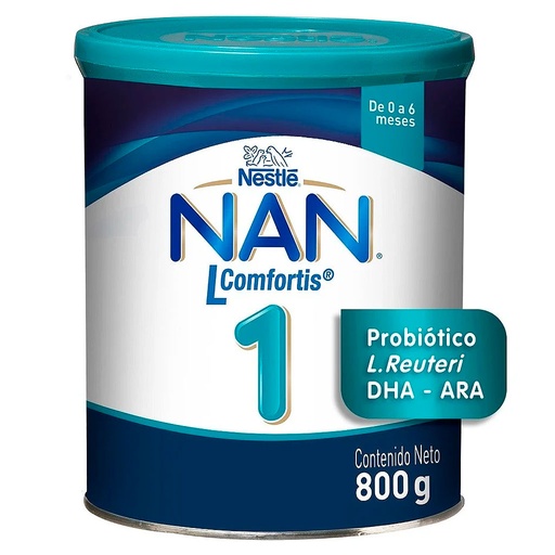 [7501058644107] Nan L-Comfortis 1 800 g Fórmula Láctea 0 a 6 Meses Nestlé