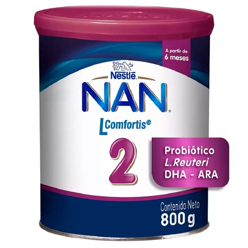 [7506475116794] Nan L-Comfortis 2 800 g Fórmula Láctea 6 a 12 Meses Nestlé