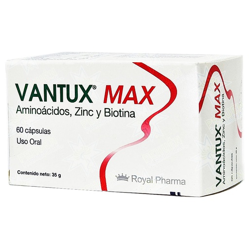 [7800059002412] Vantux Max 60 Cápsulas Royal Pharma