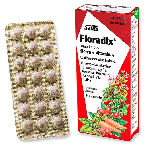 [4004148349164] Floradix 84 Comprimidos Salus