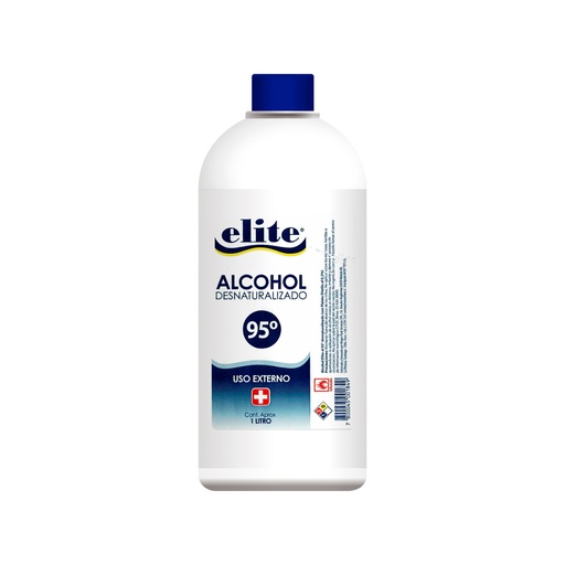 [7800045001849] Elite Alcohol Desnaturalizado 95° 1000 mL Sanax