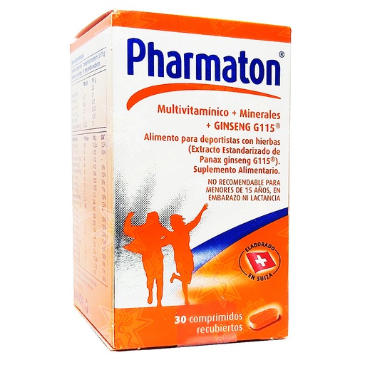 [7800058595946] Pharmaton 30 Comprimidos Recubiertos Sanofi