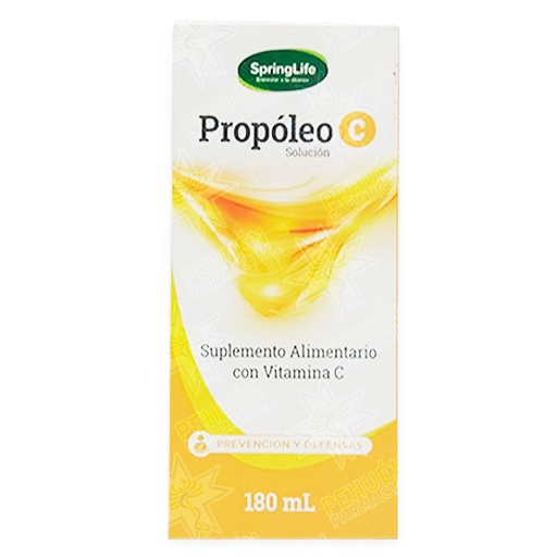 [7805633013600] Propóleo C Jarabe 180 mL Springlife