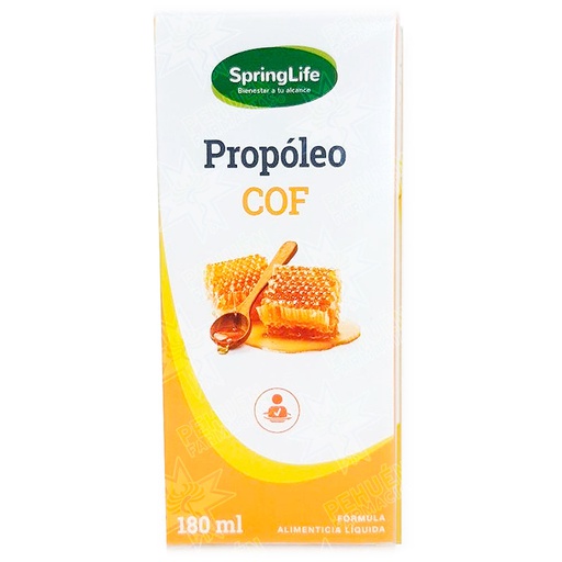 [7805633015871] Propóleo COF Jarabe 180 mL Springlife