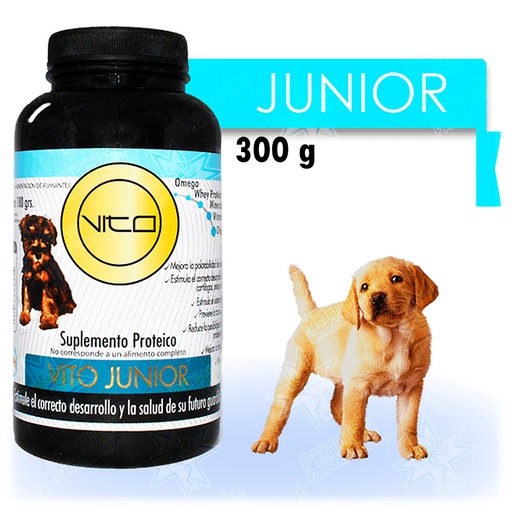 [7804628660010] Vito Junior Perros Polvo 300 g
