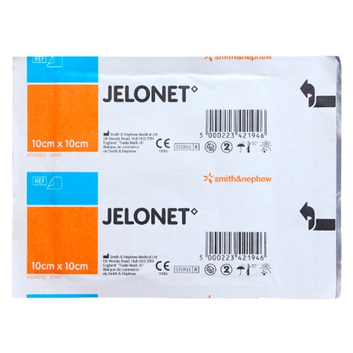 [5000223421946] Jelonet Apósito de Gasa Parafinada 10 x 10 cm 1 Unidad Smith & Nephew