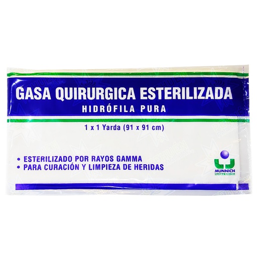 [7805145105053] Gasa Estéril 91 x 91 cm Munnich