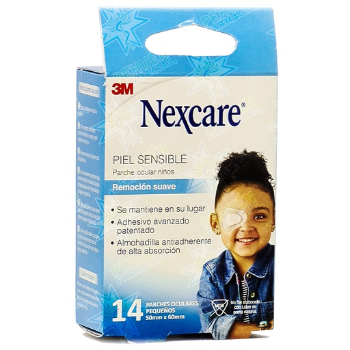 [7805070024658] Nexcare Opticlude 12 Parches Oculares Infantiles 3M