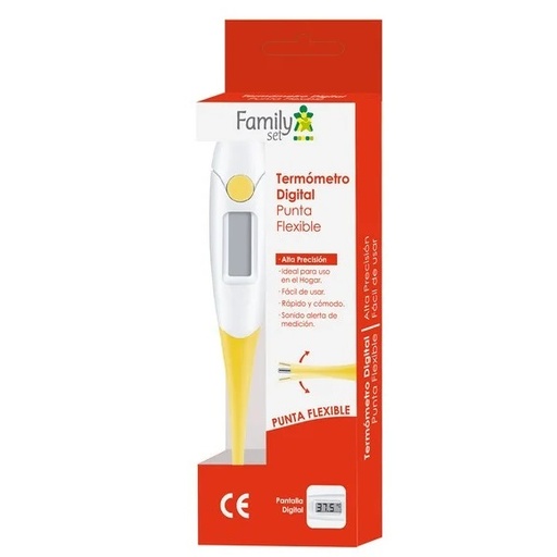 [7805633018360] Family Set Termómetro Digital Punta Flexible 
