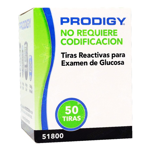 [384840518001] Autocode Tiras Reactivas 50 Unidades Prodigy
