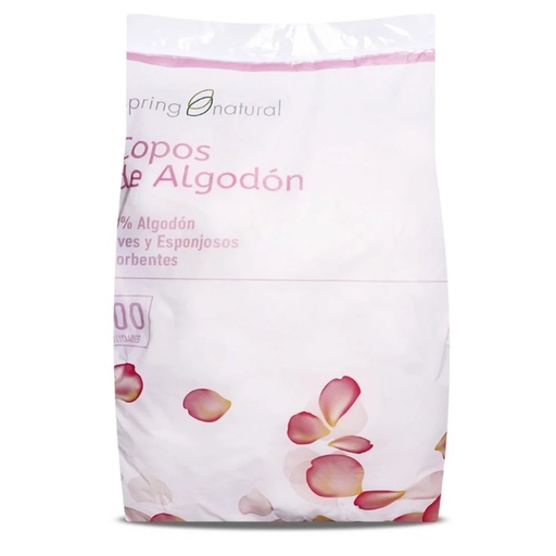 [7805633001706] Spring Natural Copos de Algodón 100 Unidades