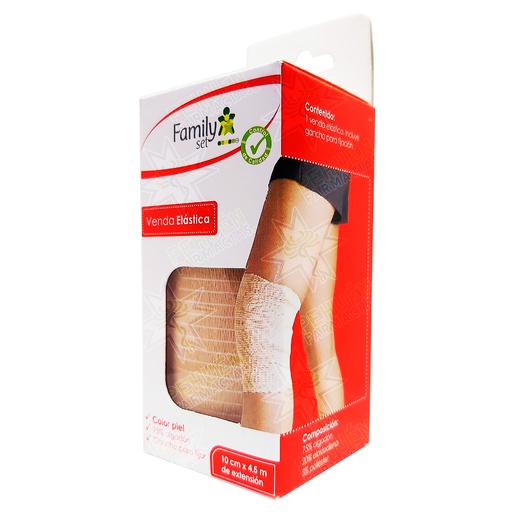 [7805633001928] Family Set Venda Elástica 10 cm x 4,5 m 
