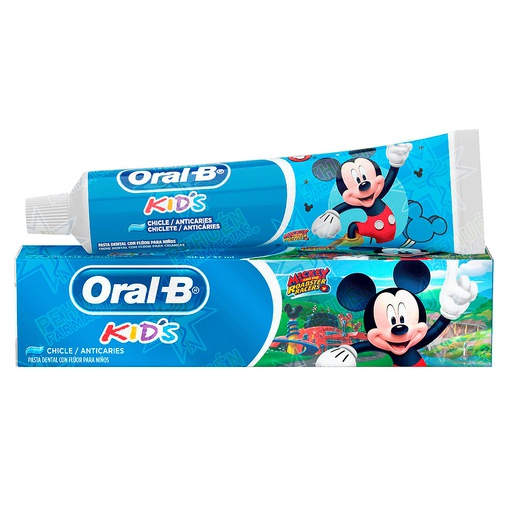 [7500435127363] Oral-B Kids Mickey Pasta Dental Infantil 50 mL P&G