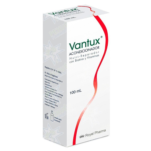 [7800059003457] Vantux Acondicionador Energizante Anticaída 100 mL Royal Pharma