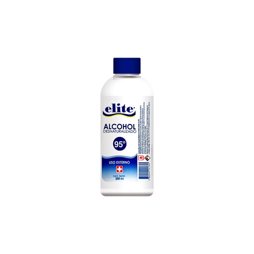 [7800045001825] Elite Alcohol Desnaturalizado 95° 250 mL Sanax