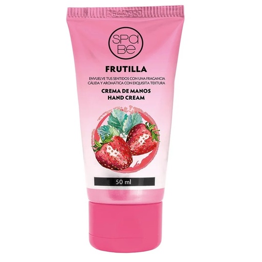 [7805633021735] Spa Be Crema de Manos Frutilla 50 mL