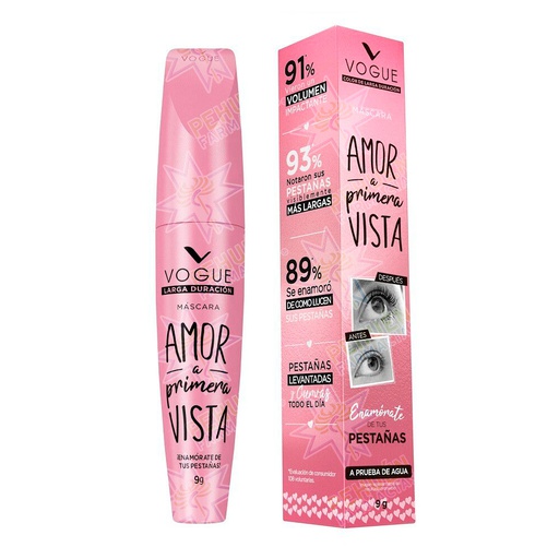 [7509552840261] Vogue Amor a Primera Vista Máscara de Pestañas Waterproof 9 g