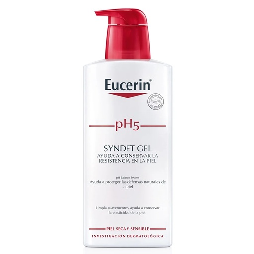 [4005800178375] pH5 Syndet Gel Piel Seca y Sensible 400 mL Eucerin