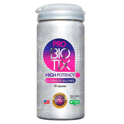 [7804637360468] ProBiotix High Potency 30 Cápsulas Vegan Newscience