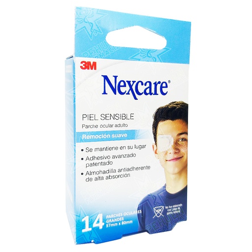 [7805070024641] Nexcare Opticlude Adulto 14 Parches Oculares 3M