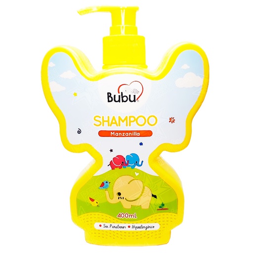 [7809622000435] Bubu Shampoo Manzanilla 400 mL