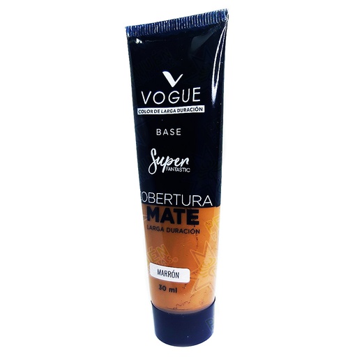 [7509552839104] Vogue Base Marrón Super Fantastic Cobertura Mate