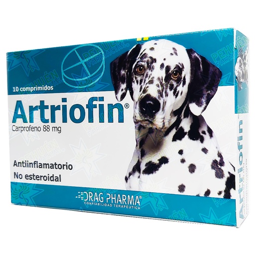 [7800006004384] Artriofin Perros 88 mg 10 Comprimidos Drag Pharma