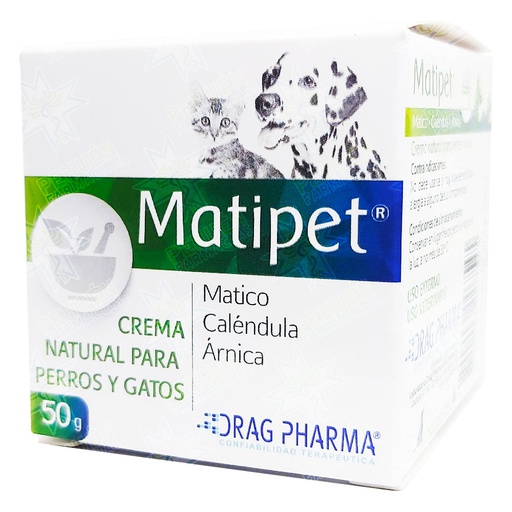 [7800006007545] Matipet Crema Tópica 50 g Gato/Perro Drag Pharma