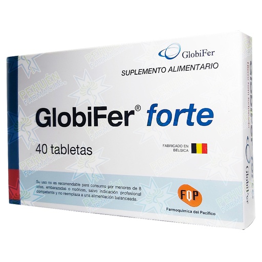 [5425035663122] Globifer Forte 40 Comprimidos Farmoquímica