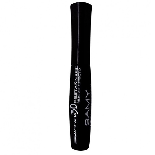 [7703378004108] Samy Tridimensional Máscara de Pestañas Waterproof Tono 4 Negro