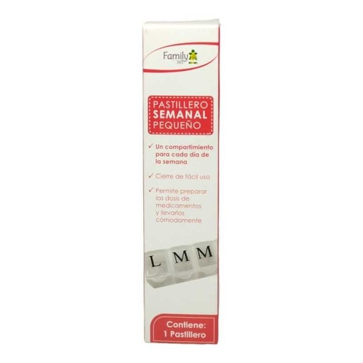 [7805633020455] Pastillero Semanal Pequeño Family Set