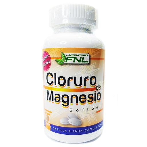 [7616016934920] Cloruro de Magnesio 60 Cápsulas Blandas FNL