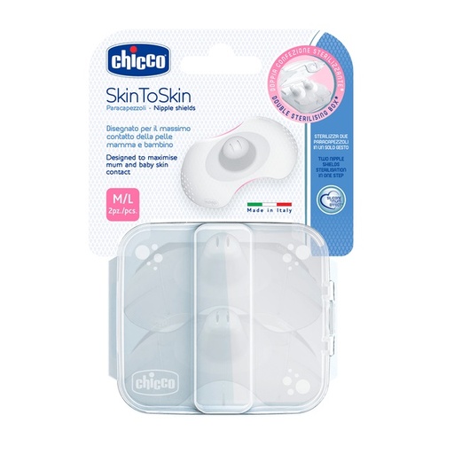 [8058664070473] Chicco SkinToSkin Pezonera M/L 2 Unidades