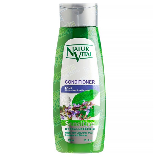 [8414002742028] Naturvital Sensitive Salvia Acondicionador 300 mL