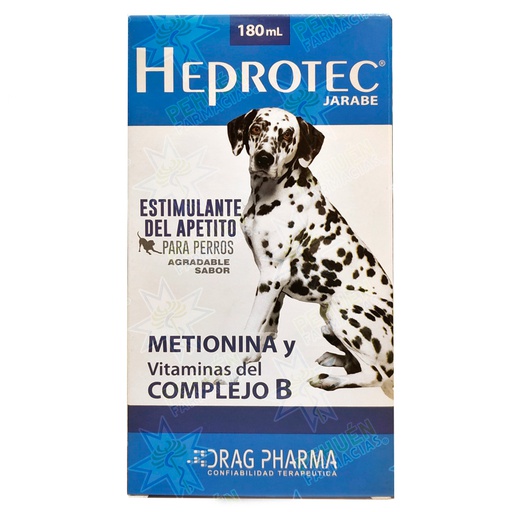 [7800006000232] Heprotec (Perro) Jarabe 180 mL Drag Pharma