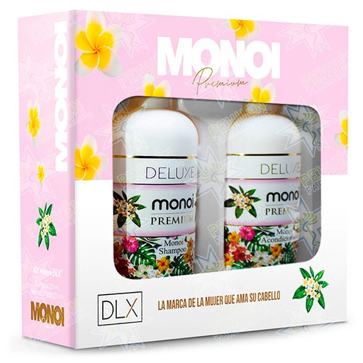[725835057745] Dlx Estuche Shampoo + Acondicionador 200 mL Monoi