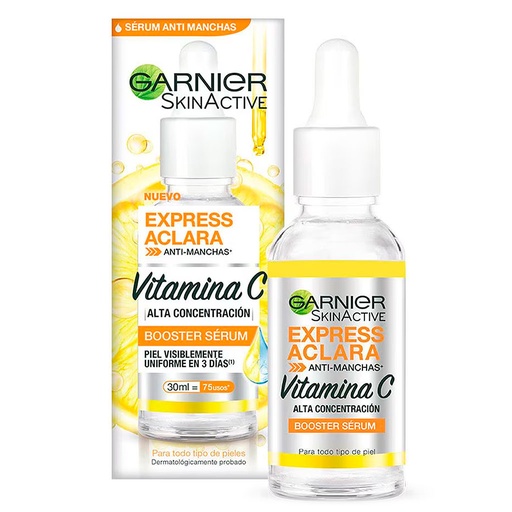 [7509552849493] Garnier SkinActive Vitamina C Serum Anti-Manchas 30 mL L'Oréal